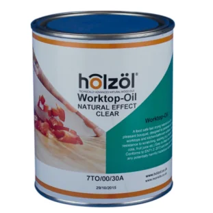 HOLZÖL *Worktop-Oil Töötasapinnaõli värvitu, läige 30, 125ml