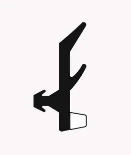 DEV S6584 taani akna sisemine klaasitihend, pruun 1pk=400m