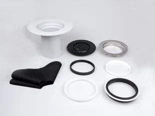 HL katusekaevu kõrgendus 180mm/d 145mm, tihenduskomplektiga HL84(epdm) - HL350.1