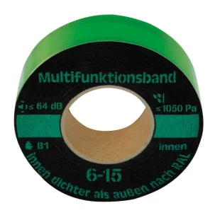 KONTEX isepaisuv tihend Multi 3 E Aktiv Plus 80/6-15, 73mm lai tihend, antrazit, 8 meetrit rullis