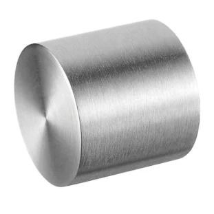 QRAIL otsakate MOD0735 torule 12mm AISI316 harjatud