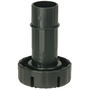 SCH CAMAR soklijalg Unico H80mm, reg. -15/+30mm, kandevõime 150 kg, plastik, must