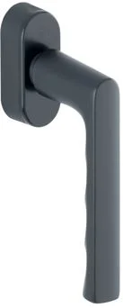 HOPPE aknakäepide "Hamburg" Secu Forte F9714 must matt 7/32-42mm + kruvid ( 0700/UD9020) 45°