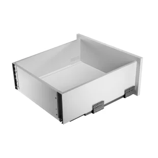 FGV UNILUX topeltküljega sahtli kpl.valge,H203,S350mm,vaikselt sulguv,100% avanev,kv 40kg