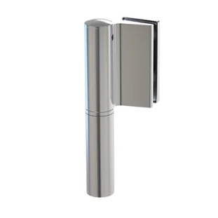 COLCOM hing Biloba EVO klaasustele leng/klaas 8-21,5mm Stop +90°+180° vasak 120kg toon RST anod