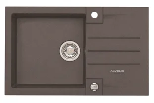 ALVEUS köögivalamu ROCK 130, 780x480mm, I, graniit, chocolate-G03M