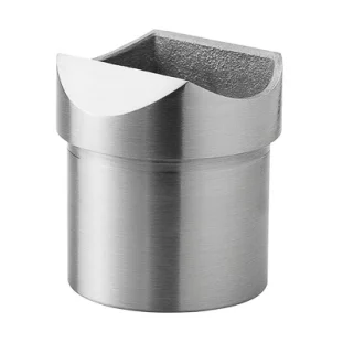 QRAIL adapter MOD0772 torule 42,4x2mm ja 42,4mm AISI316 harjatud