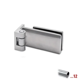 GF hing klaasuksele sein/klaas 90° klaasile 6-10mm toon RST harjatud