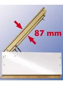 MINKA Trepp-luuk Eurofire Protect EI 45 3osa 120x70 Ruumikõrgusele kuni 280cm U= 0.67 W/m2K