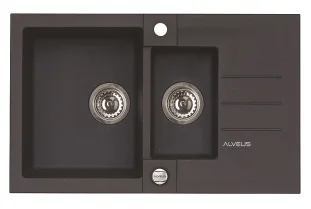 ALVEUS köögivalamu ROCK 70, 780x480mm, I, graniit, carbon-G91
