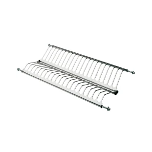 SCH SIGE 3-osaline nõude nõrutusrest, 800mm, 224mm tsentrist, roostevaba