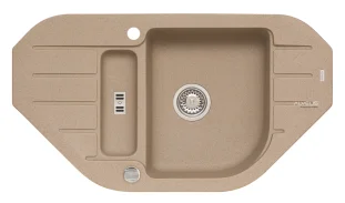ALVEUS köögivalamu NIAGARA 60, 900x500mm, I, graniit, beige-G55
