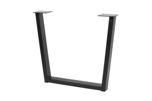 GTV INDUSTRIA lauajalg 710 mm x 820 mm, profiil 80 x 40 mm, must trapetsikujuline