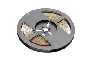 GTV LED valgusriba 3528600LED IP20 9.6W/m, 8mm, külm 6500k. 5m/rull