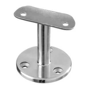 QRAIL käsipuu kinniti MOD0708 kumera tallaga AISI316 harjatud