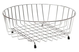 ALVEUS köögivalamu nõrutuskorv, 340x340x110mm, kroom