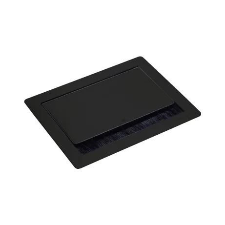 SCH EVOline FlipTop Push pistikupesa, 3xSchuko, must