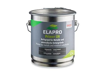 ELAPRO Primer UN - 0,4 kg, krunt metall- ja betoonpindade jaoks, kulu 100 g/m², betoonil 300 g/m²