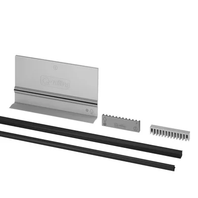 QRAIL EGS Pro tihendite komplekt klaasile 21,52mm reguleeritav 5m