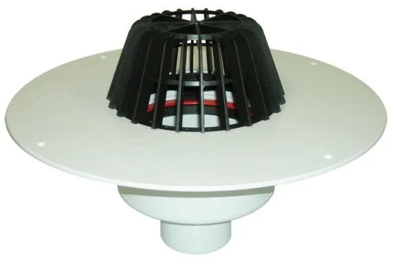 HL lamekatusekaev DN110mm, PVC-kraega - HL62P/1