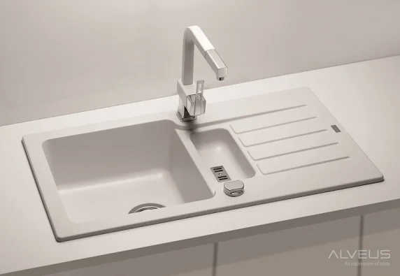 ALVEUS köögivalamu NIAGARA 70, 780x435mm, I, graniit, arctic-G11