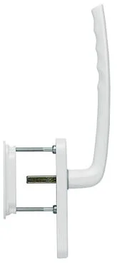 HOPPE HS Lükandukse link New York F9016 Valge 75-80mm /stift 10x40/ link ilma PZ avata + väljas süvistatud lühike pesa.