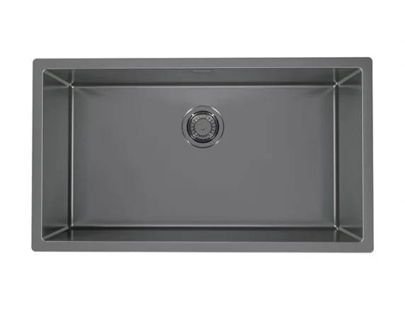 ALVEUS köögivalamu QUADRIX 60, 790x450x200mm, F/S/U, roostevaba harjatud teras, antratsiit