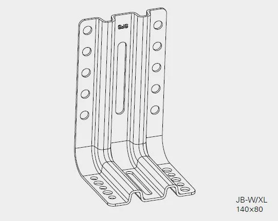 SFS JB-W/XL-140x80 mm