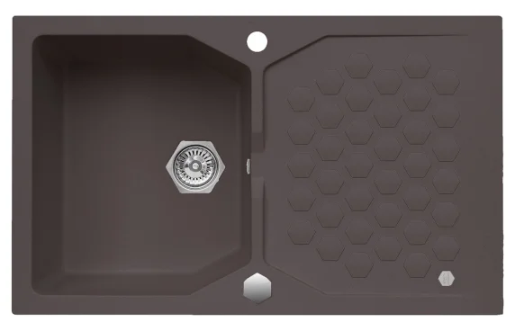 ALVEUS köögivalamu SENSUAL 30, 850x520mm, I, graniit, chocolate-G03M