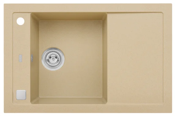 ALVEUS köögivalamu FORMIC 30, 760x500mm, I/U, graniit, beige-G55