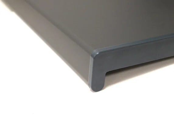 UA PVC aknalaud 250 mm tumehall RAL 7016