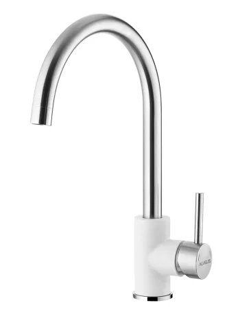ALVEUS köögisegisti ELZA, harjatud teras/pearl-G01M