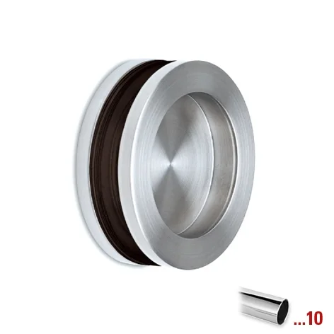 GF käepide 0103 ümmargune 60 klaasile RST kroom