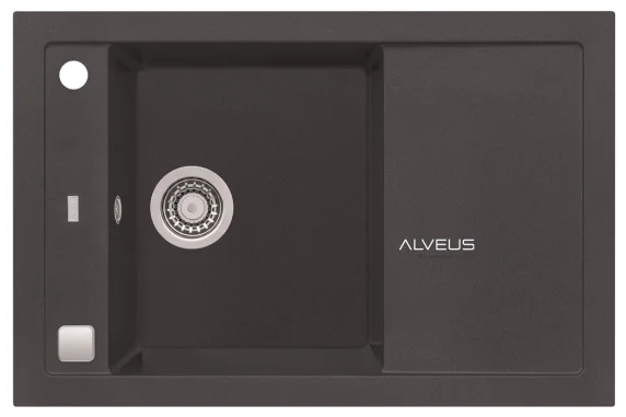 ALVEUS köögivalamu FORMIC 30, 760x500mm, I/U, graniit, twilight-G05M