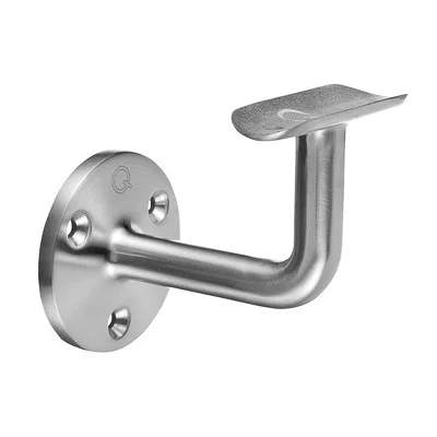 QRAIL käsipuu kinniti seinal MOD0100 Ø48,3mm kumera tallaga AISI304 harjatud