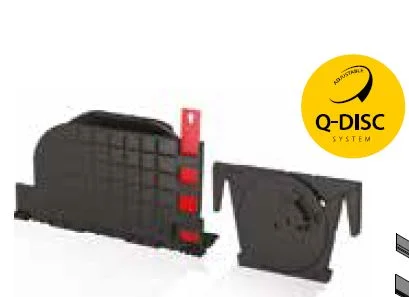 QRAIL EGS Prime tihendite komplekt klaasile 16,76mm reguleeritav 5m