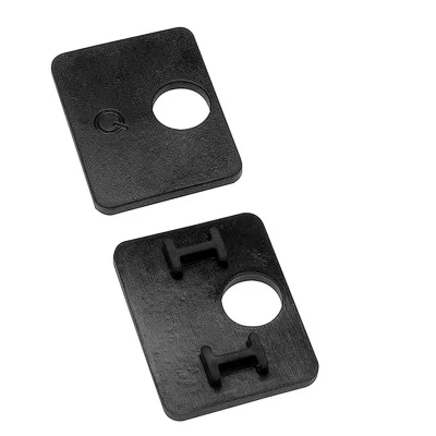 QRAIL tihend klambrile MOD26 10mm klaasile 2tk=1klamber