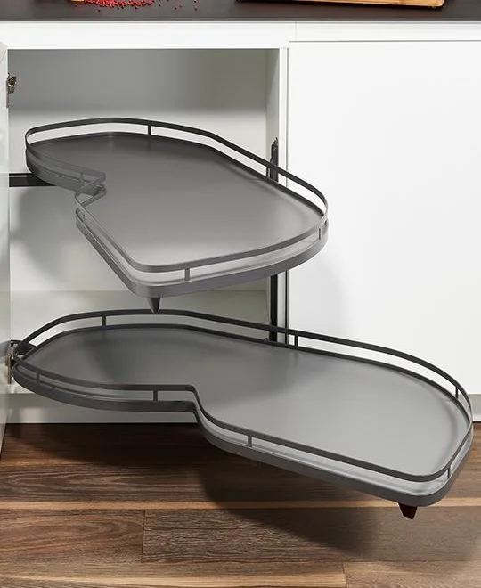 PEKA LEMANS 2 ARENA STYLE nurgakorvsüsteem kpl. parem, 450mm uksele, antratsiit