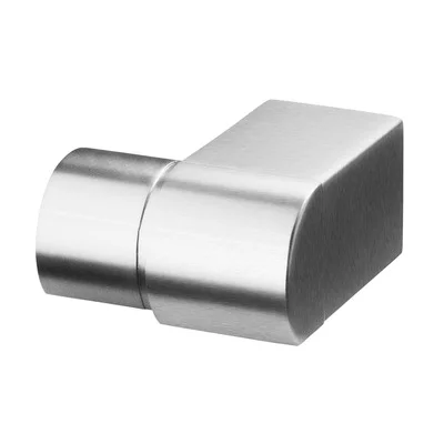 QRAIL EGS prantsuse rõdu käsipuu liitmik MOD6508 seinale 90° torule Ø 42,4mm AISI316 harjatud