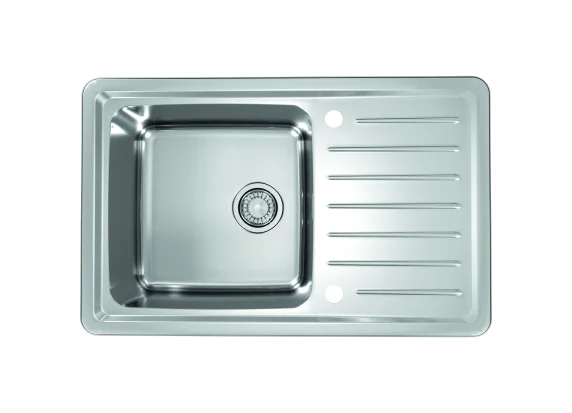 ALVEUS köögivalamu GALEO 20, 790x500mm, I, roostevaba teras, satiin