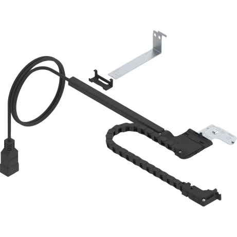 BLUM AMPEROS AC kaablijuhiku komplekt NL 550 mm, must