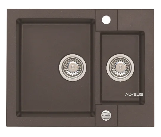 ALVEUS köögivalamu ROCK 80, 595x475mm, I, graniit, chocolate-G03M