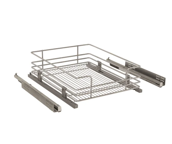 FURNITAL FIBO Väljatõmmatav cargo H140mm, L450mm, Hettich vaikselt sulguvatel siinidel
