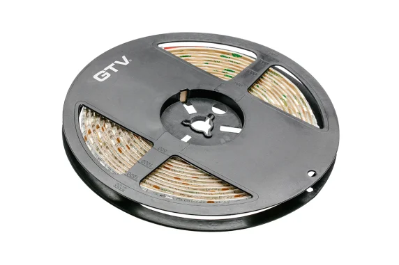 GTV LED valgusriba 5050 5050 300LED IP20 14.4W/m, 10mm soe 3200k. 5m/rull