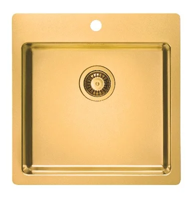ALVEUS köögivalamu MONARCH PURE 30, 515x525x195mm, F/S, roostevaba teras, pronks