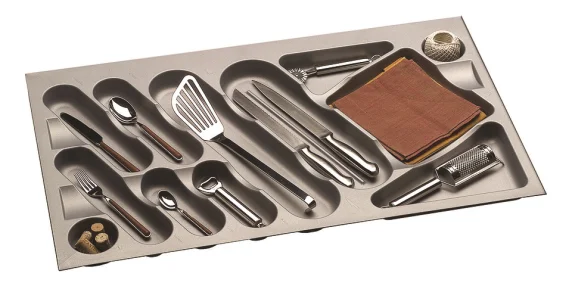 ALVEUS söögiriistade jaotur PE-900, 840x490x40mm, plastik