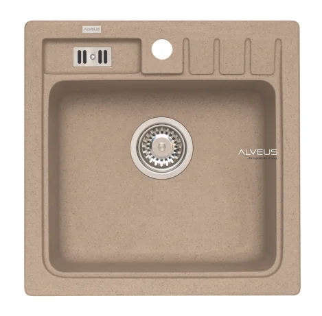 ALVEUS köögivalamu NIAGARA 20, 465x465mm, I, graniit, beige-G55