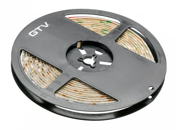 GTV LED valgusriba 5050 300LED IP20 14.4W/m, 10mm külm 6500k 5m/rull