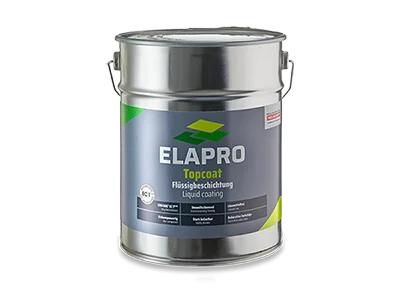 ELAPRO kulumiskiht Topcoat - 12 kg - Telehall2 (RAL 7046), kulu 3 kg/m², paigaldus alates 5°C