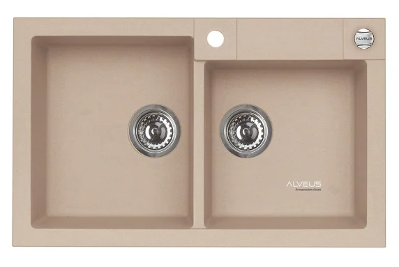 ALVEUS köögivalamu ROCK 90, 780x480mm, I, graniit, beige-G55